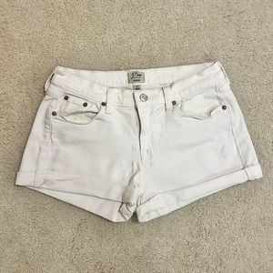 J. Crew Denim Short in White - size 27 - 4 inch inseam